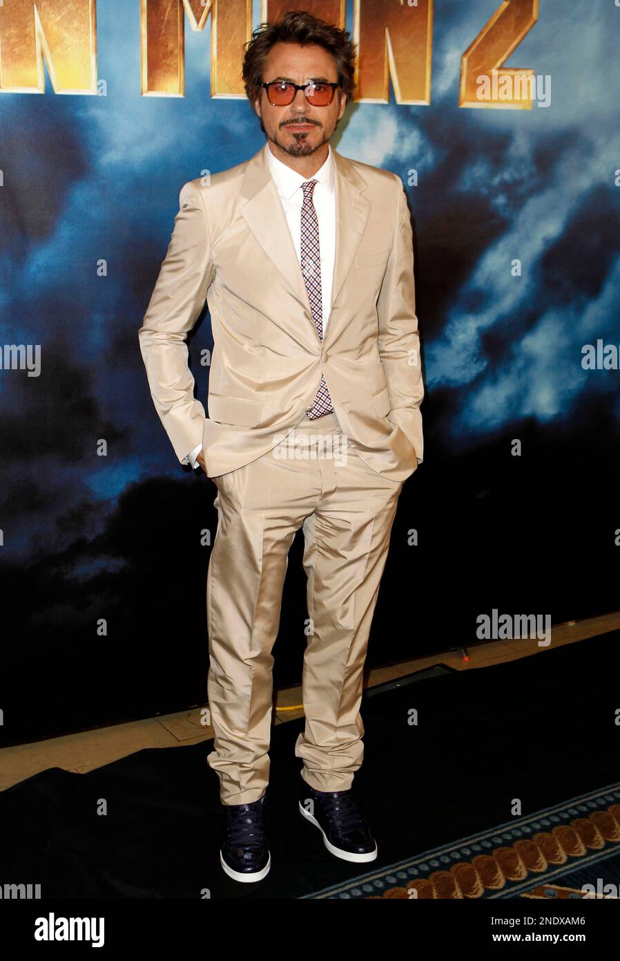 Rd Jr Actor Robert Downey Jr. poses for photographers during a photo call for ...