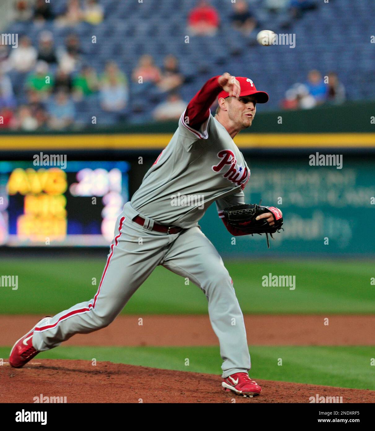 20 April, 2010: Atlanta Braves second baseman Martin Prado (14