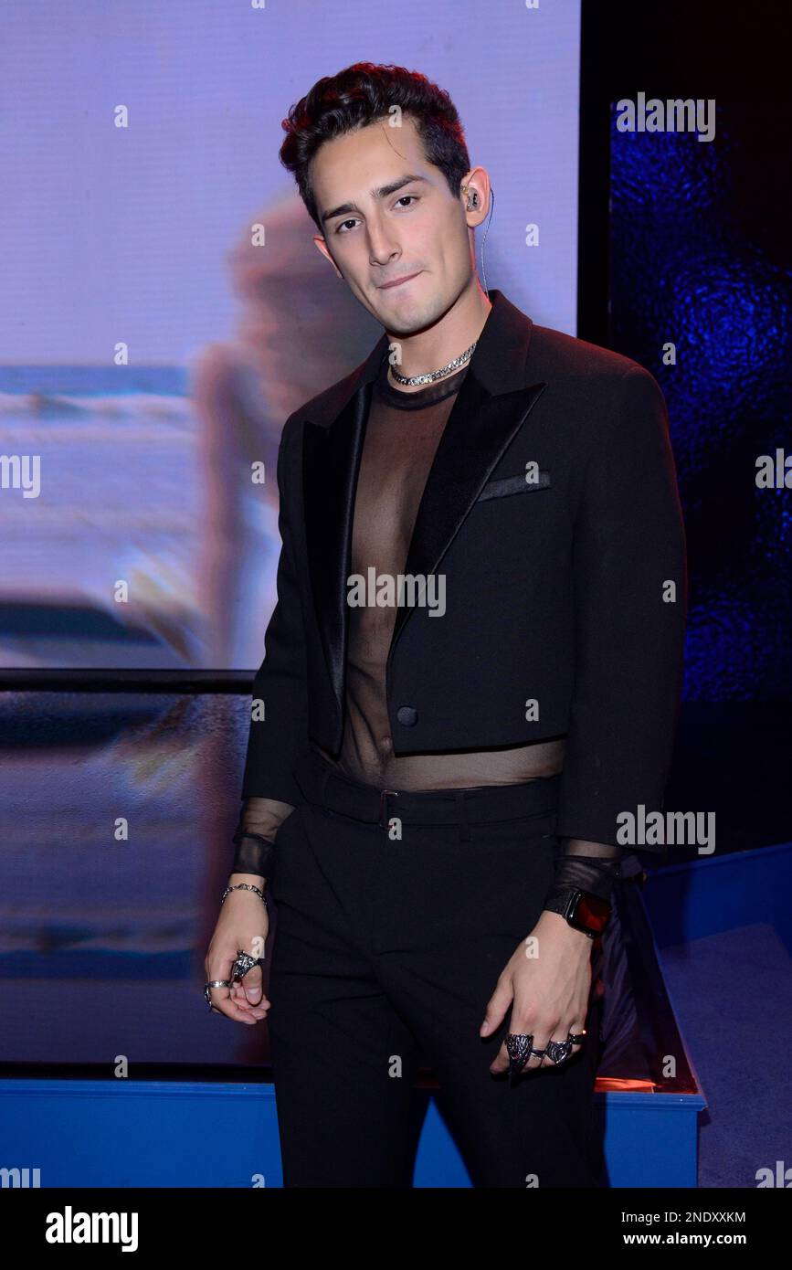 February 15, 2023, Mexico City, Mexico: Víctor Gonzalez attends the  official release of the Telenovela Amor Invisible at Televisa San Angel. on  February 15, 2023 in Mexico City, Mexico. (Photo by Jorge