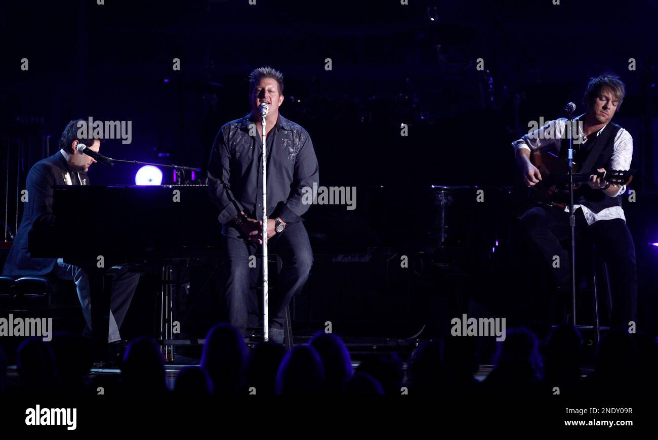 Rascal Flatts Rodeo From left, Jay DeMarcus, Gary LeVox, Joe Don Rooney, of Rascal Flatts ...