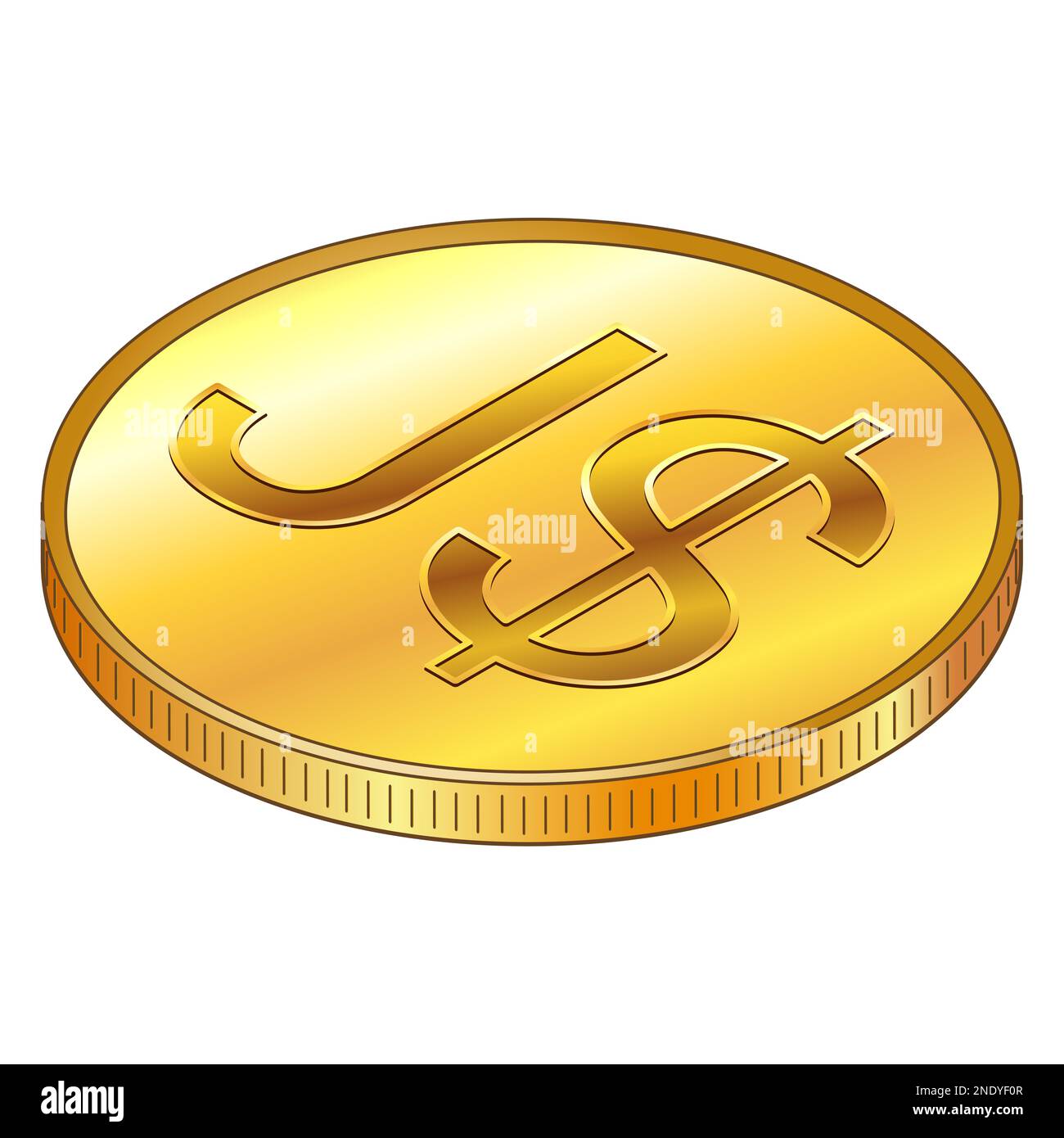 jamaican-dollar-gold-coin-with-jmd-currency-sign-in-isometric-top-view