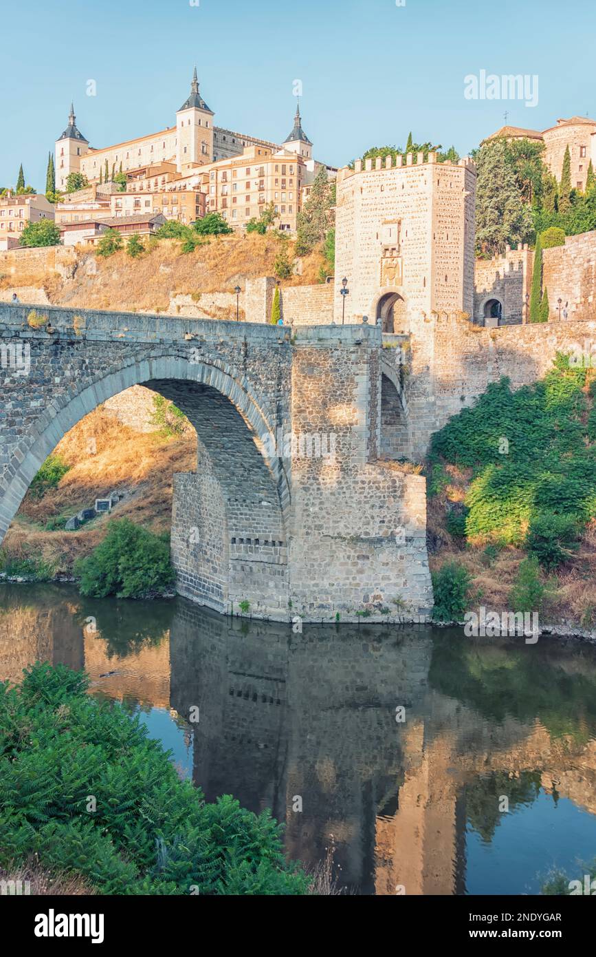 Toledo city in the daytime, Spain Stock Photo