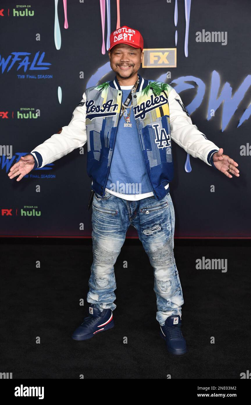 De’Aundre Bonds arrives at the premiere of the sixth and final season