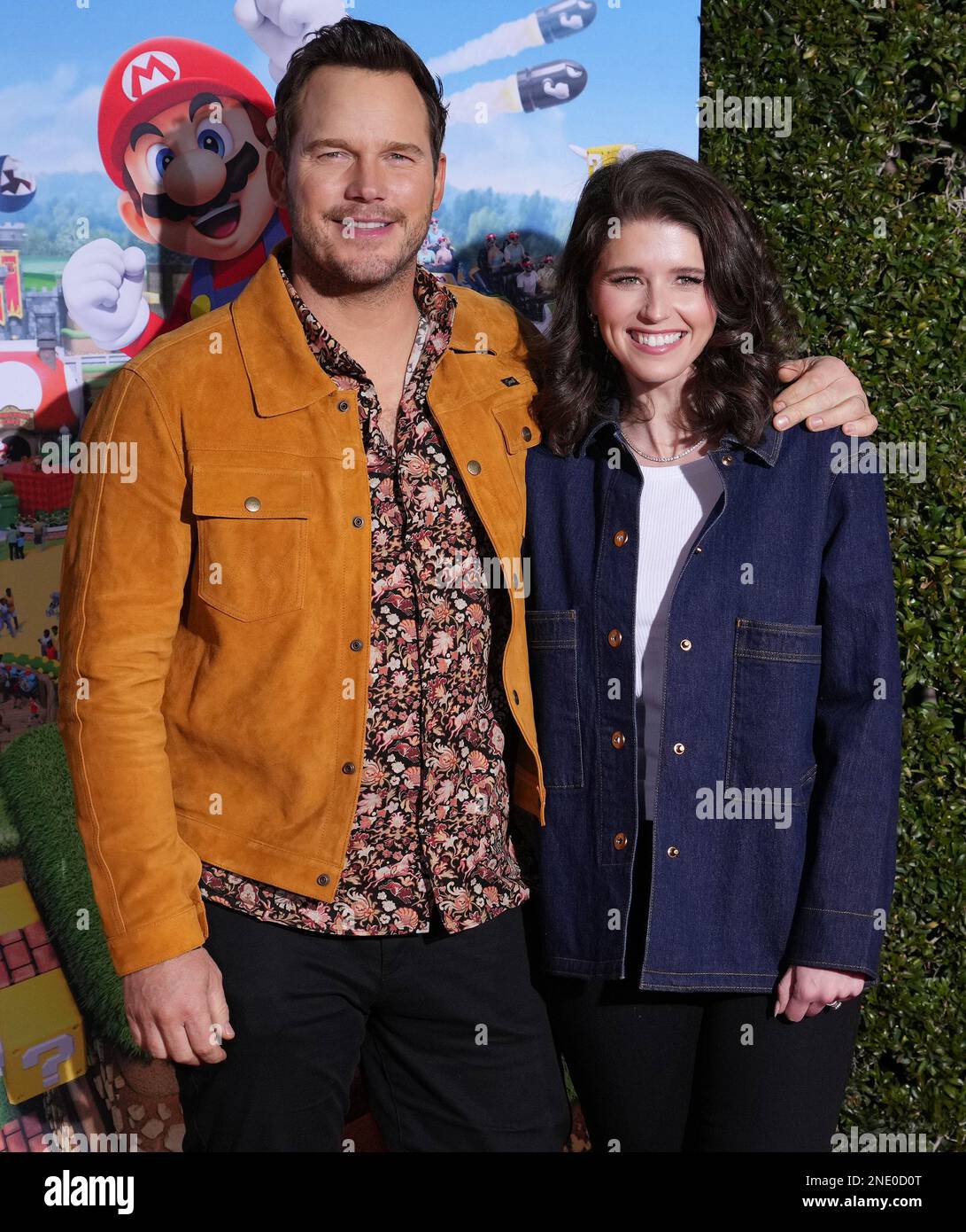 Los Angeles, USA. 15th Feb, 2023. (LR) Chris Pratt and Katherine