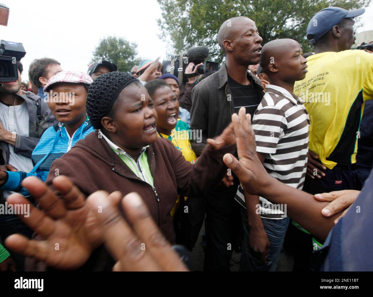 Hearse Carrying Slain Afrikaner Weerstandsbeweging Awb