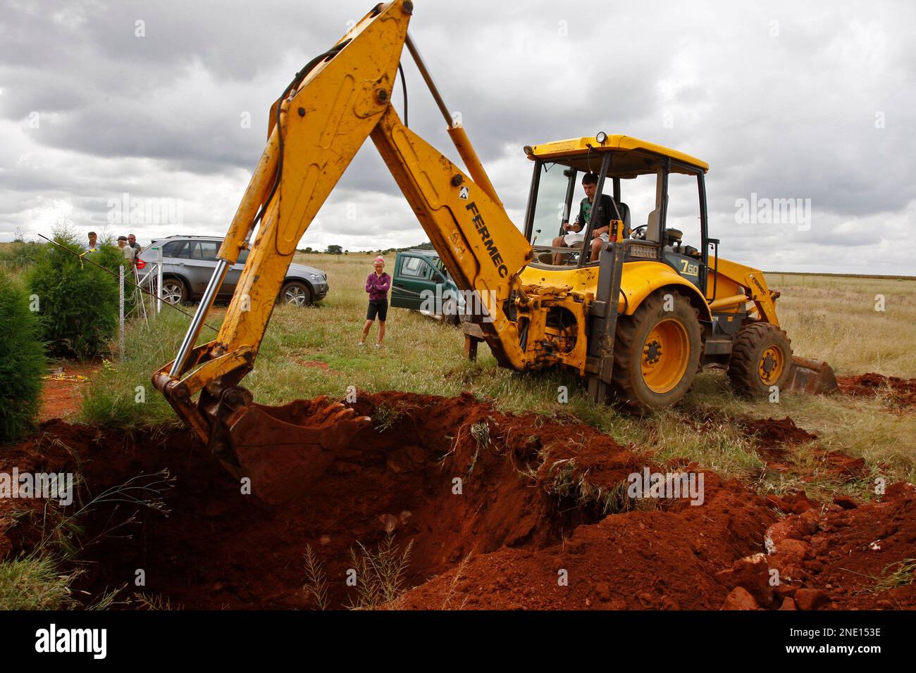 AWB leader Eugene Terreblanche's funeral in Ventersdorp, South Africa, in  pictures