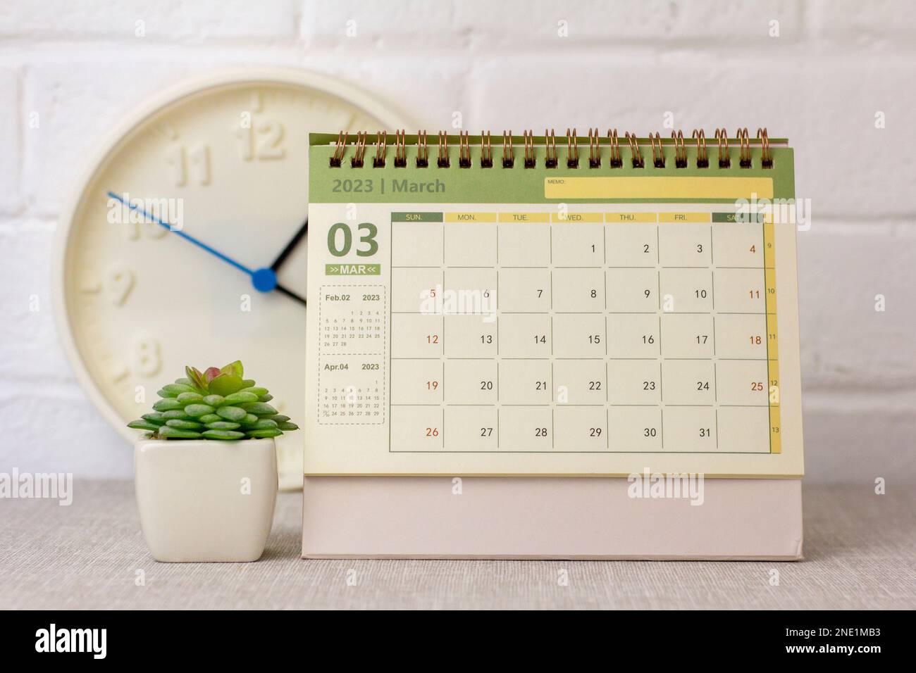 Hello spring.Calendar for March 2023.Desktop calendar for planning ...