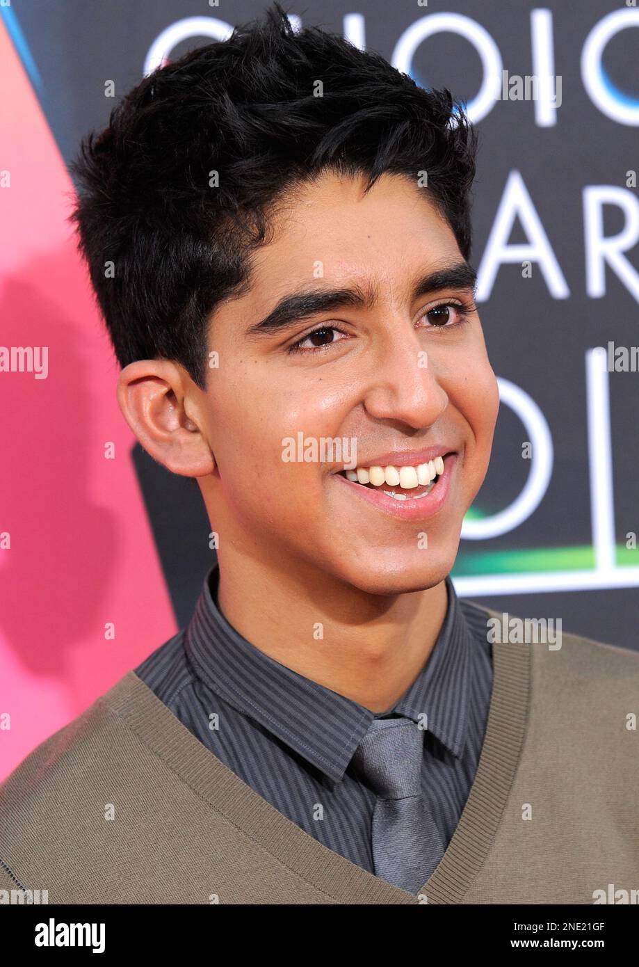 Dev Patel arrives at Nickelodeon's 23rd Annual Kids' Choice Awards on ...