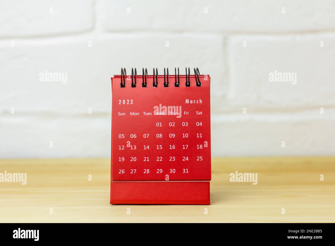 Hello spring.Calendar for March 2023.Desktop calendar for planning