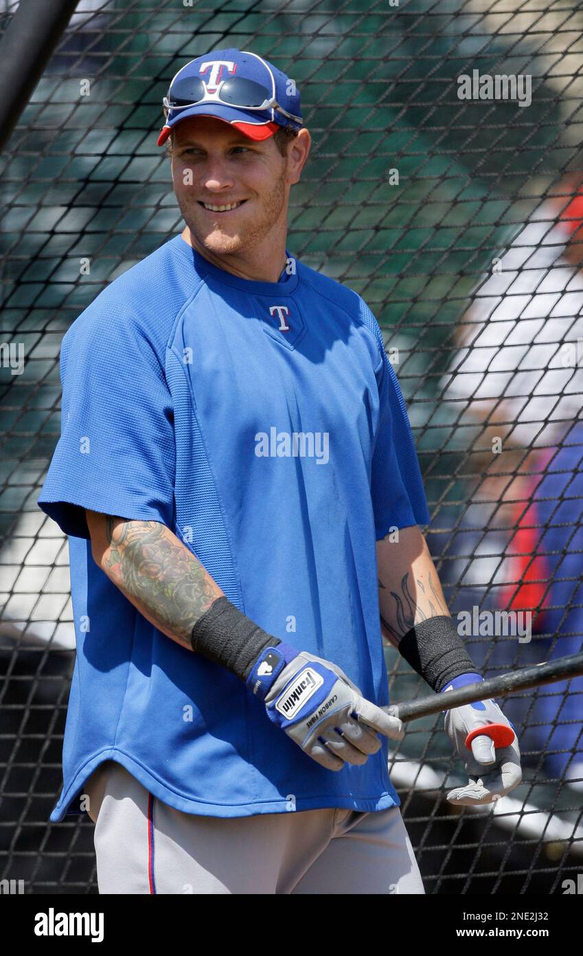 Texas Rangers outfielder Josh Hamilton can only prove his worth