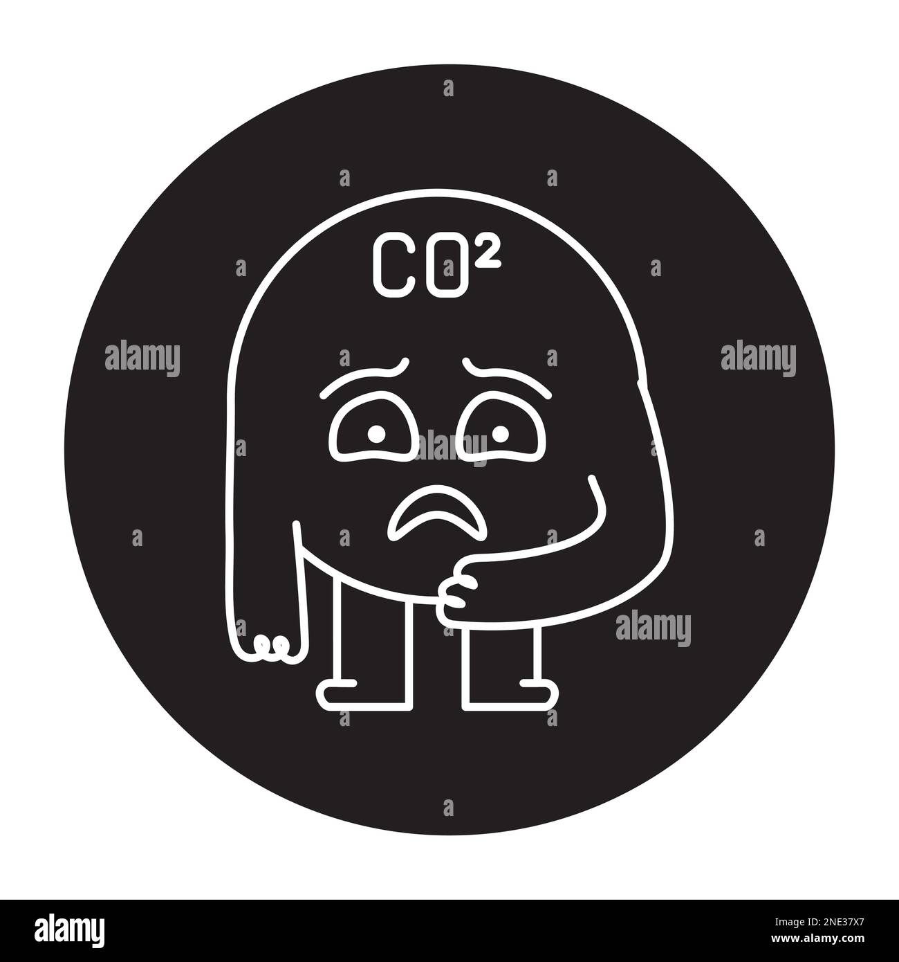 Climate change color line icon. Ecology. Pictogram for web page, mobile