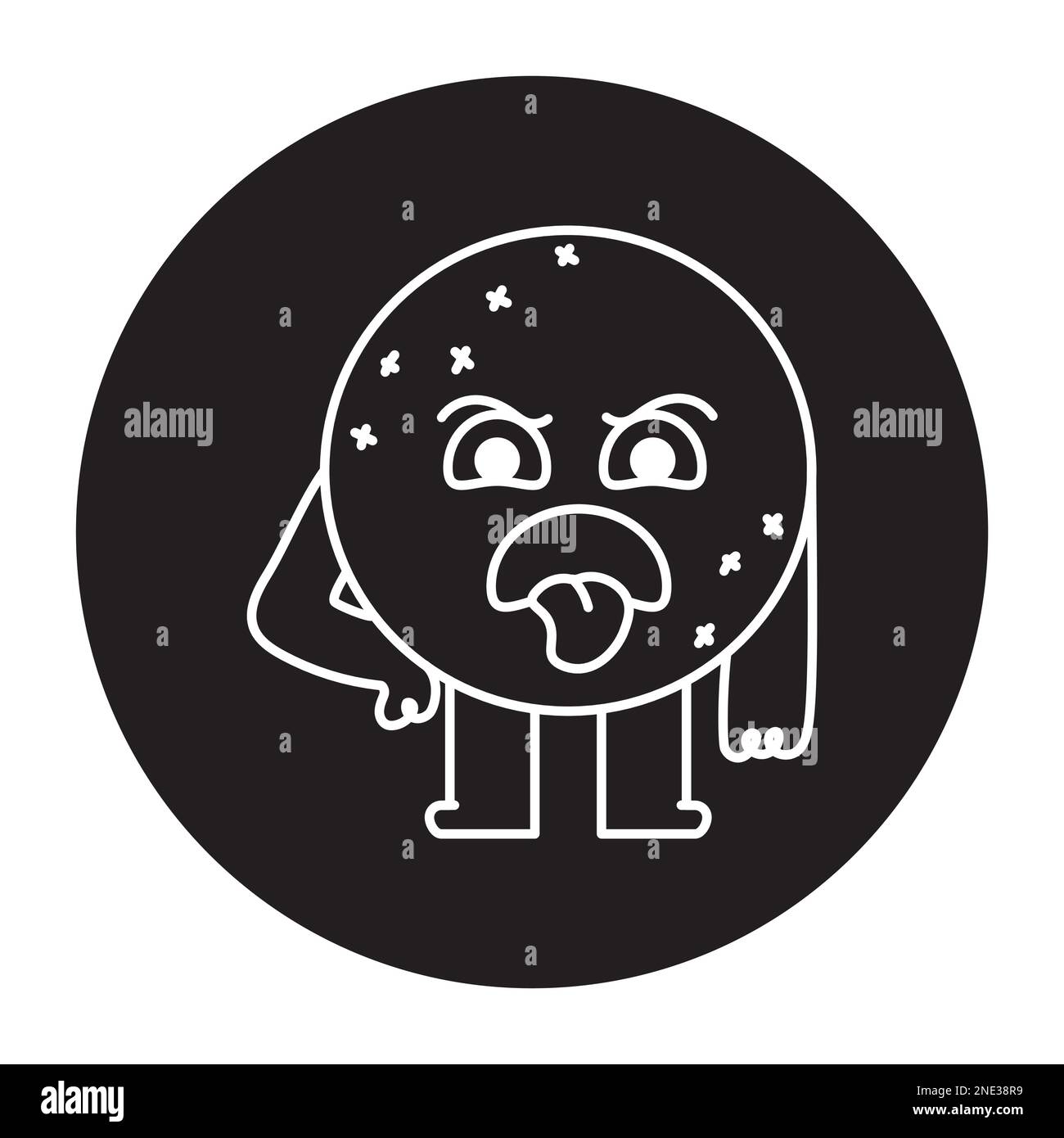 Water pollution color line icon. Ecology. Pictogram for web page ...