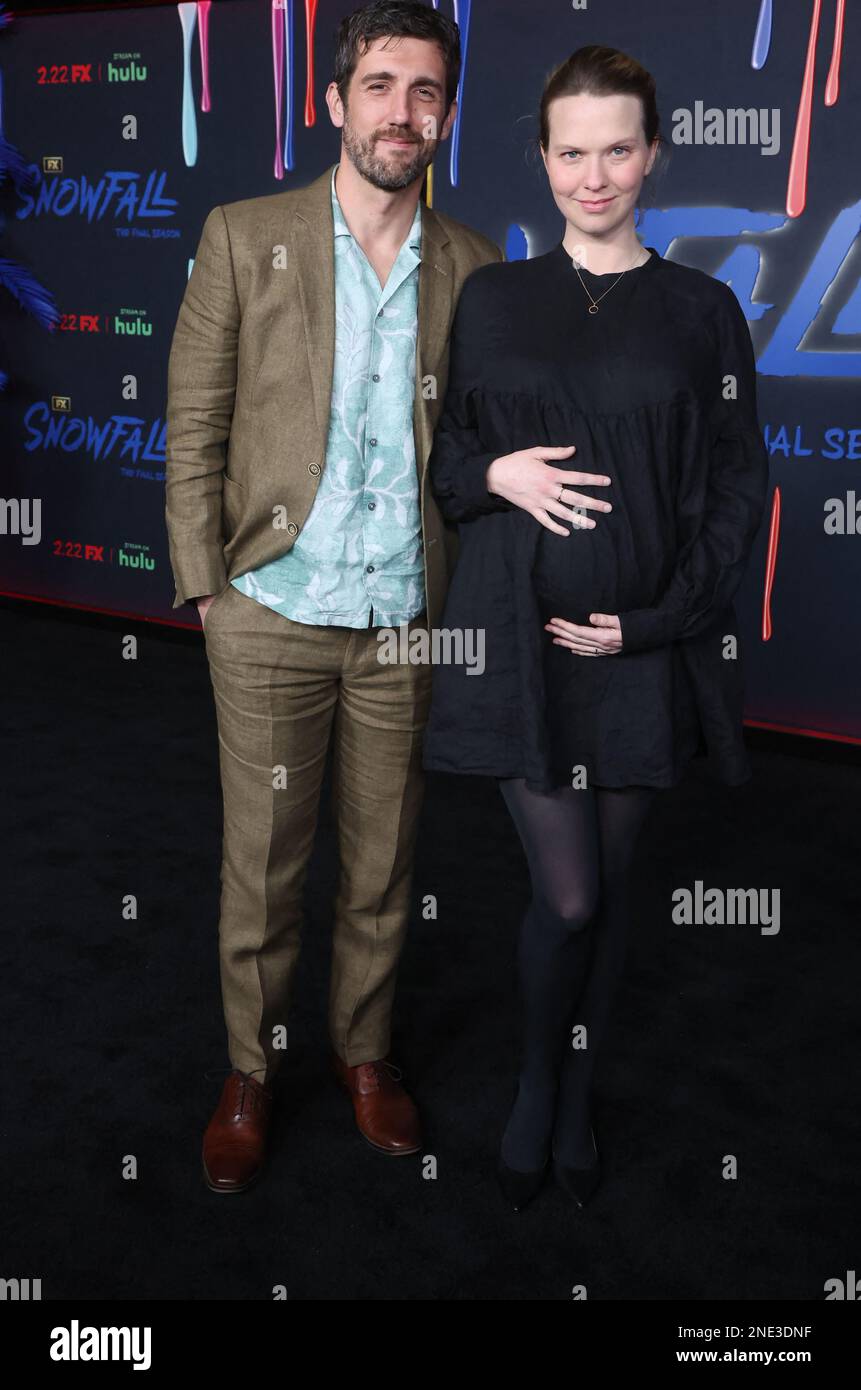 Hollye Gilbert, Carter Hudson, at Red Carpet Premiere Event For The