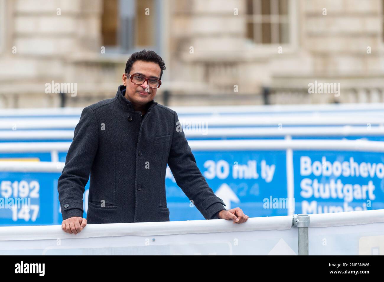 London uk 16 february 2023 whorled here after here after here by