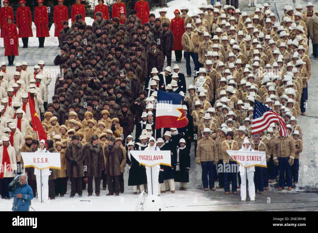Original Vintage Lake Placid 1980 Olympics Team USA Poster John ...
