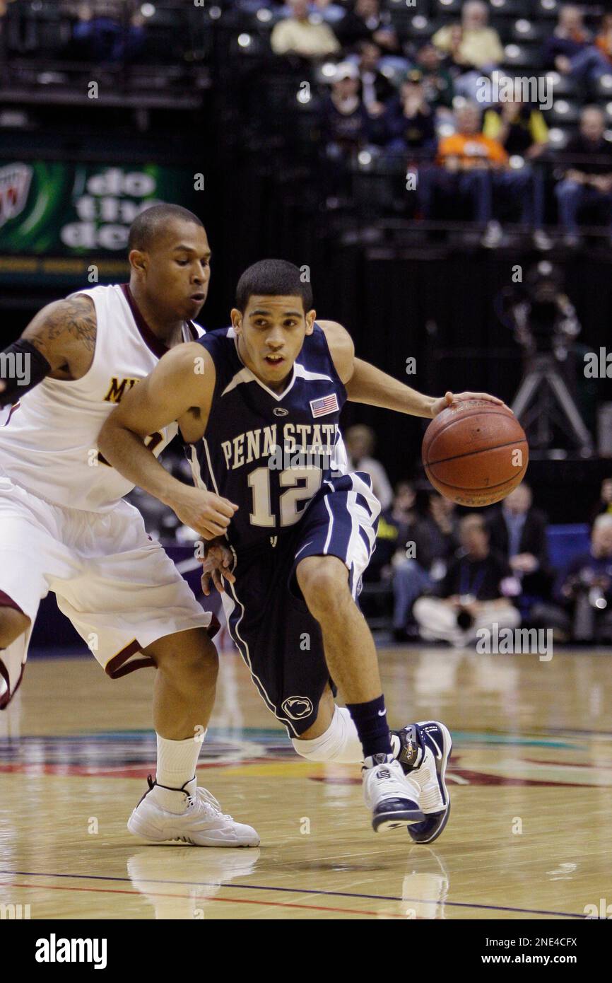 Penn State's Talor Battle (12) in the first half of an NCAA college