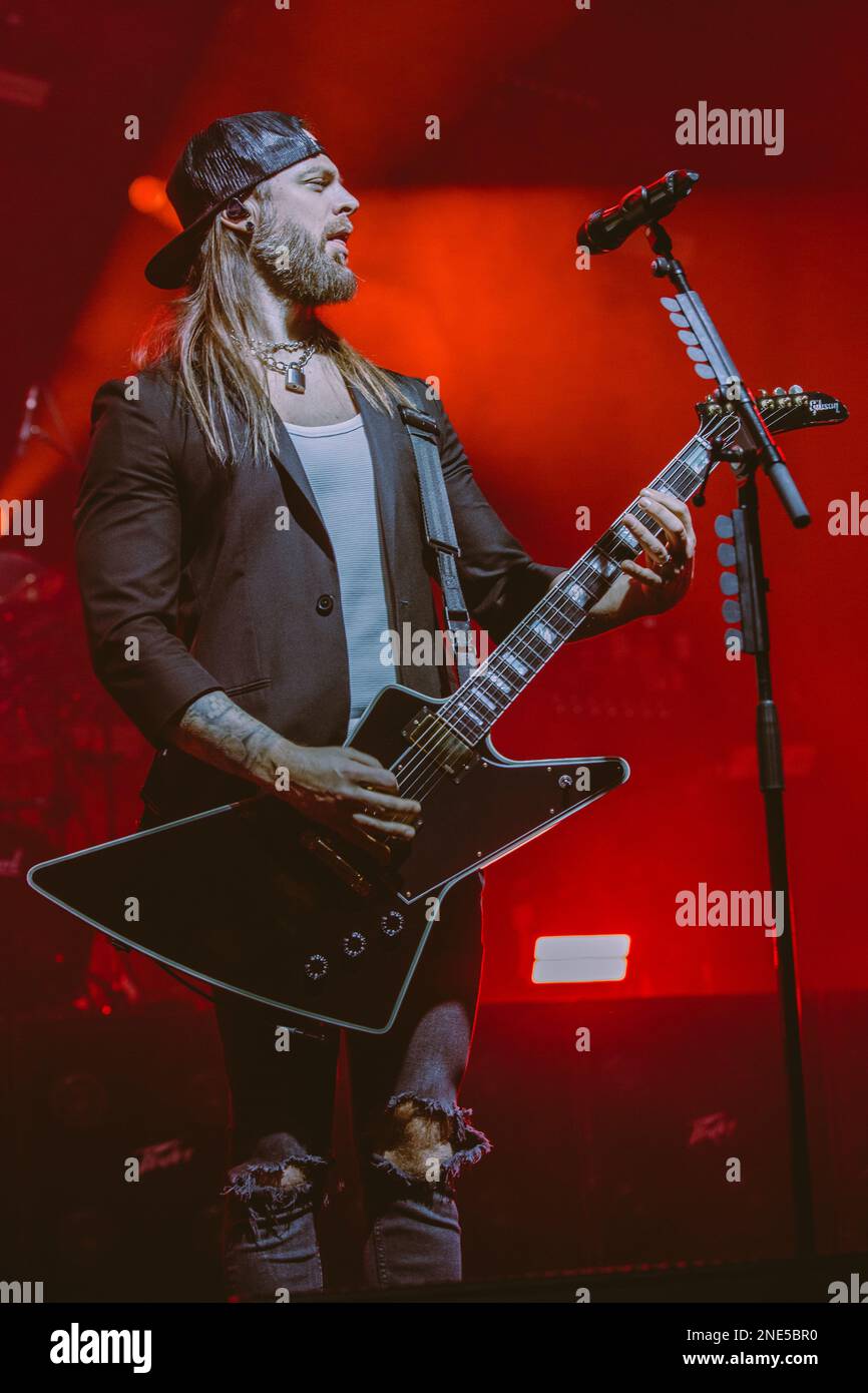 Bullet For My Valentine live in Milan Stock Photo Alamy