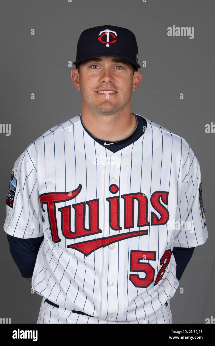 This is a 2010 photo of Brian Duensing of the Minnesota Twins baseball  team. This image reflects the Minnesota Twins active roster as of Monday,  March 1, 2010 when this image was