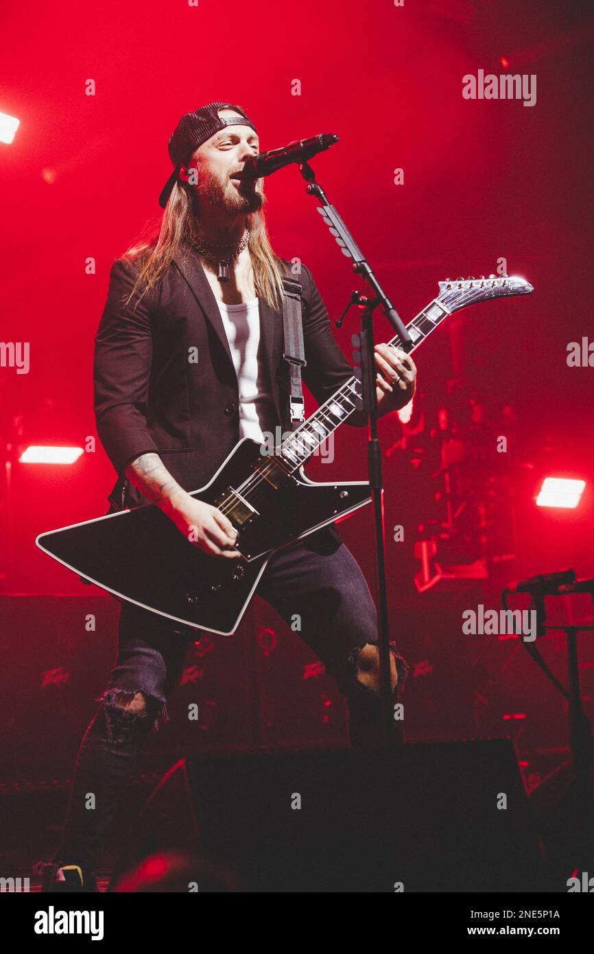 Bullet For My Valentine live in Milan Stock Photo Alamy