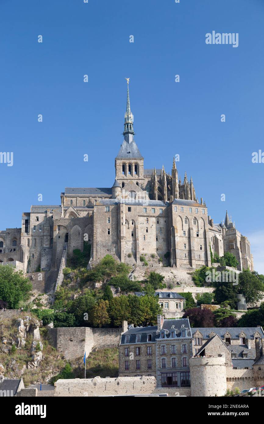 Mont St Michel, Normandy, France. Stock Photo