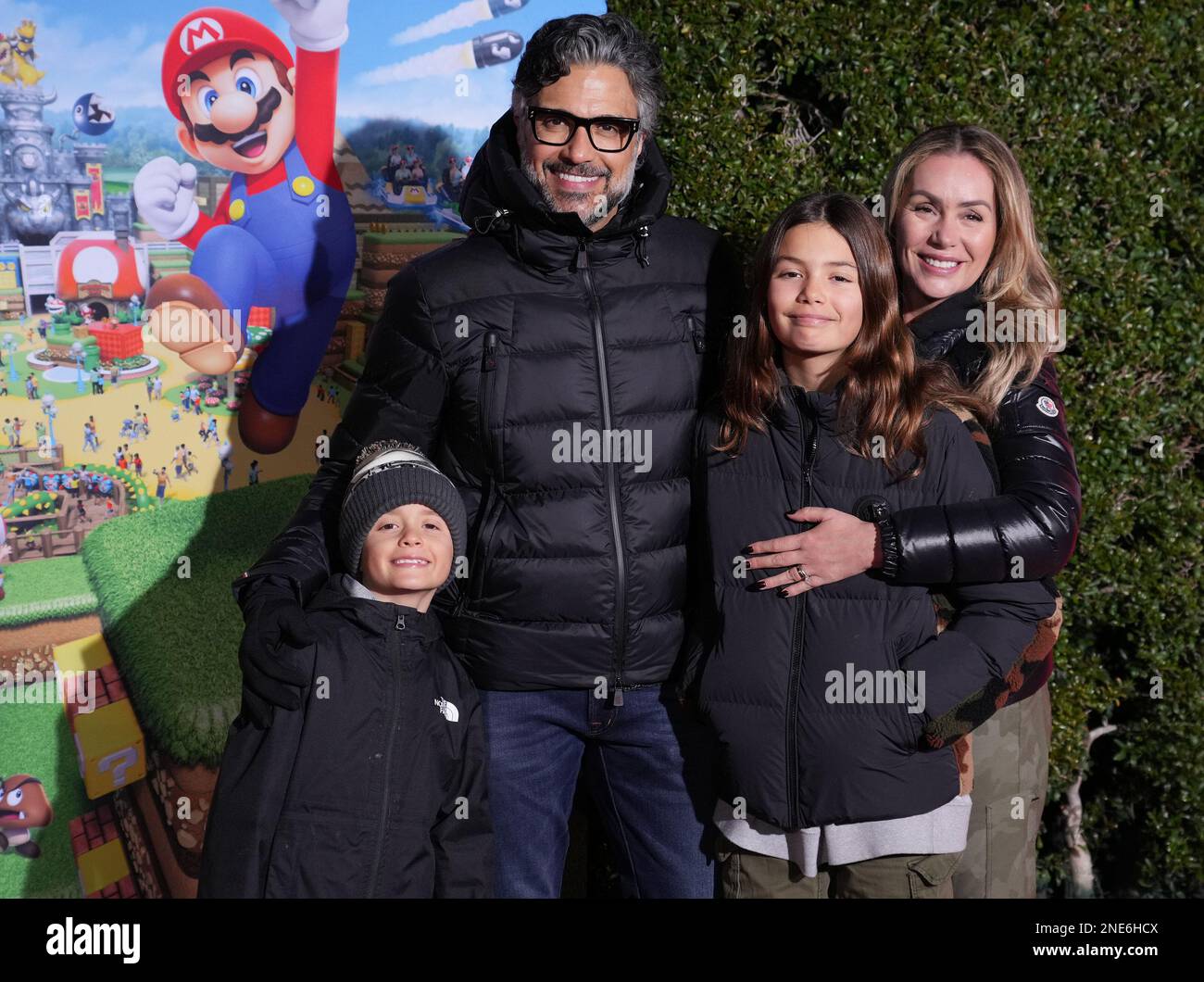 Los Angeles, USA. 15th Feb, 2023. (L-R) Jaime Camil III, Jaime Camil ...