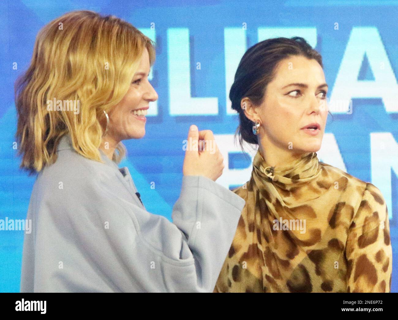 New York, NY, USA. 15th Feb, 2023. Elizabeth Banks, Keri Russell at NBC