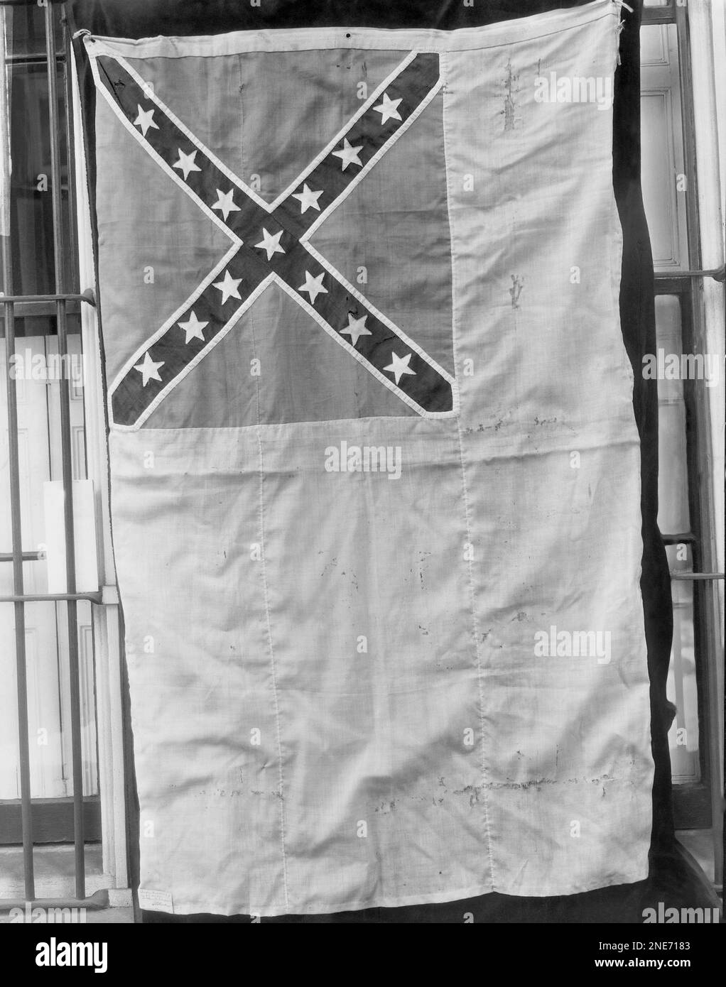 This is the flag of the confederate cruiser Shenandoah, speedy blockade