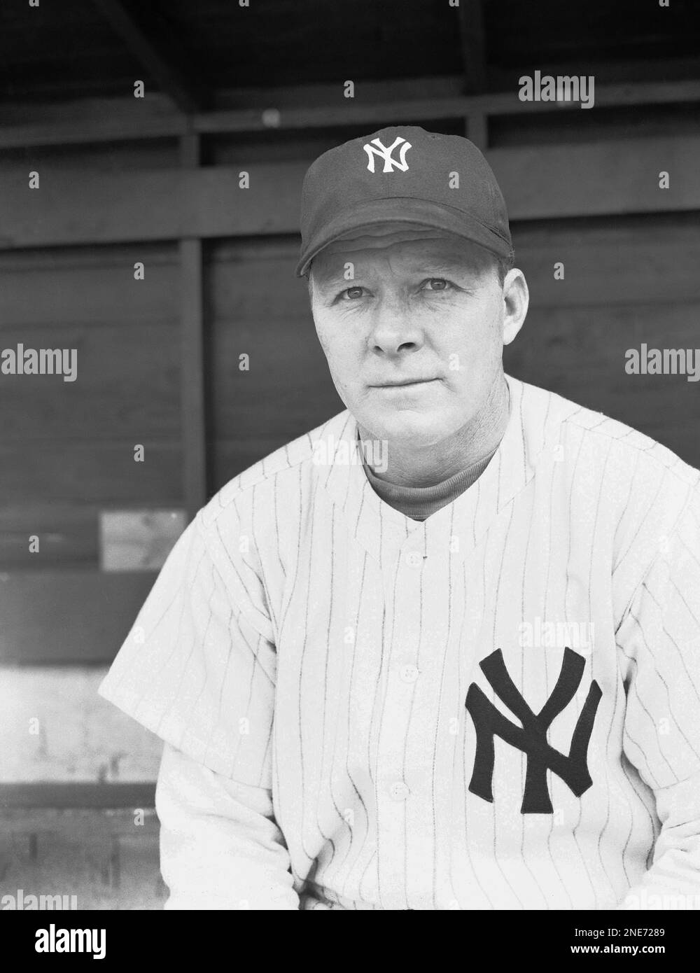 New York Yankee pitcher Spurgeon Chandler is shown Feb. 26, 1947 in St