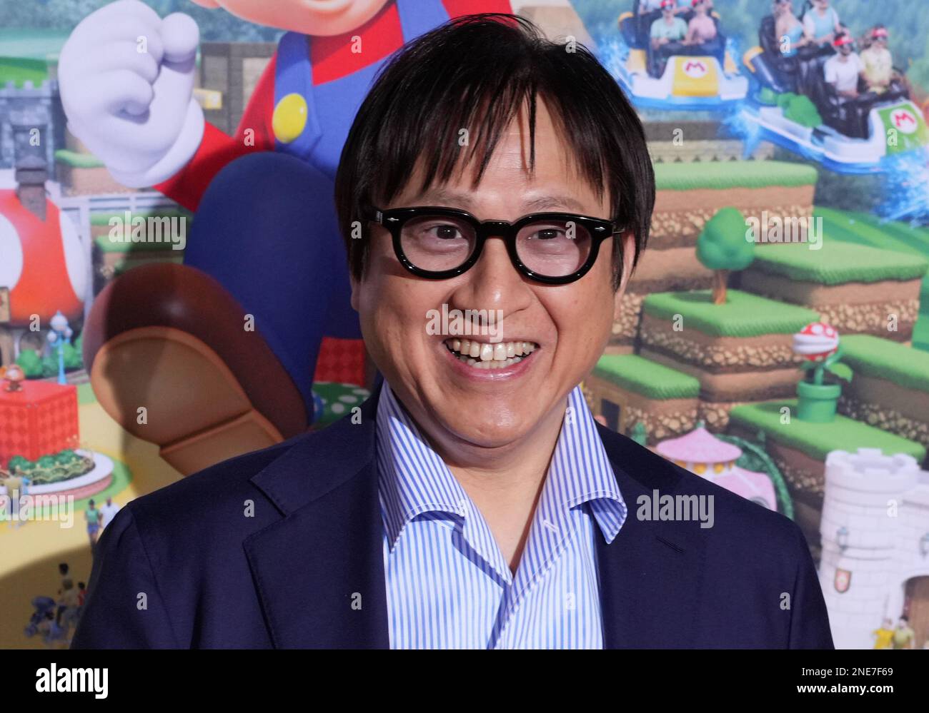 Los Angeles, USA. 15th Feb, 2023. Shinya Takahashi at the Universal Studios  Hollywood's SUPER NINTENDO WORLD Grand Opening Celebration held at the  Universal Studios Hollywood backlot in Universal City, CA on Wednesday,