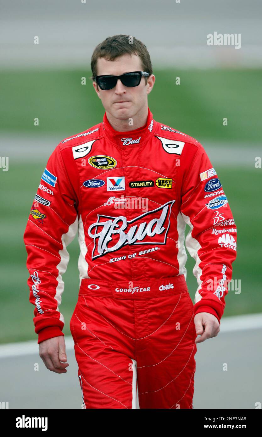 Kasey Kahne (9) walks to his car during NASCAR Sprint Cup Shelby
