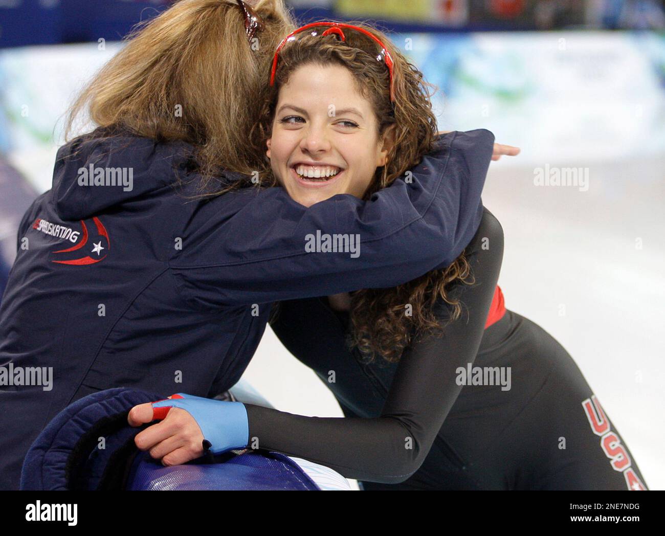 Jane Rookard Team USA's Jilleanne Rookard reacts after the women's team pursuit ...