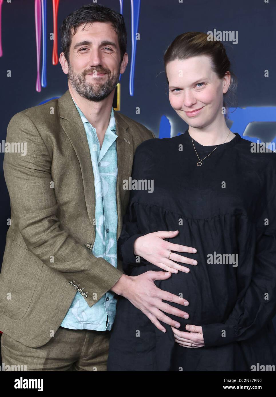 Los Angeles, Ca. 15th Feb, 2023. Hollye Gilbert, Carter Hudson at the