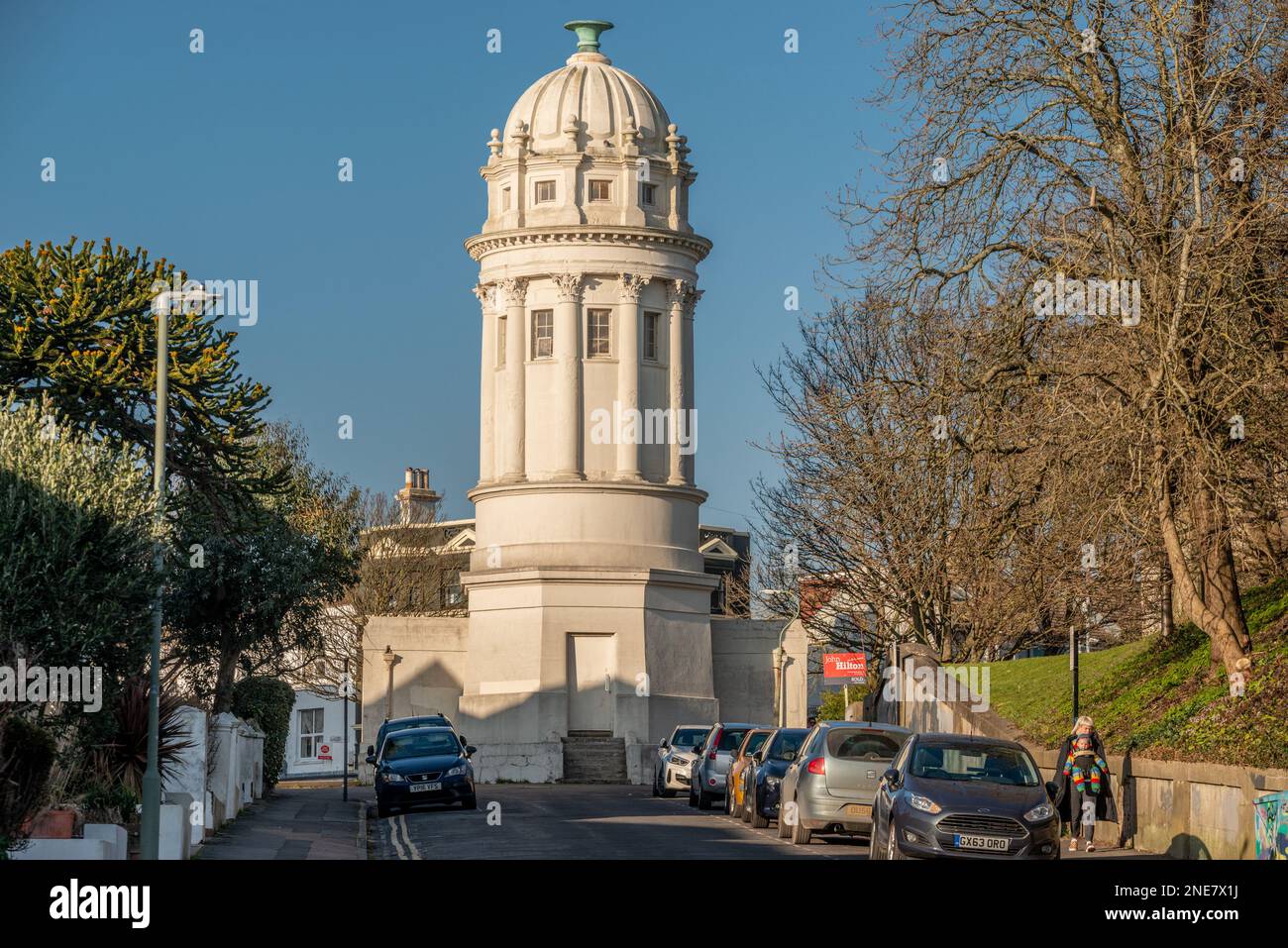 Brighton, February 7th 2023 The Pepperpot in the Queen's Park area of