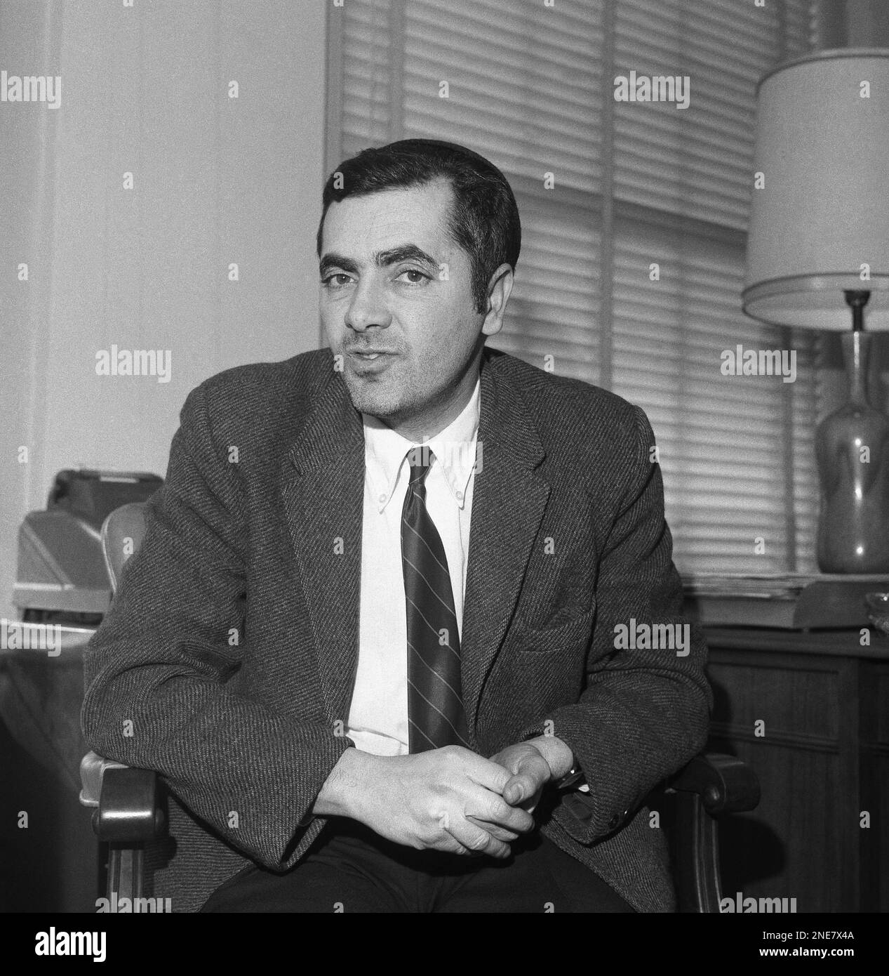 Rabbi Meir Kahane, National Chairman of the Jewish Defense League, on