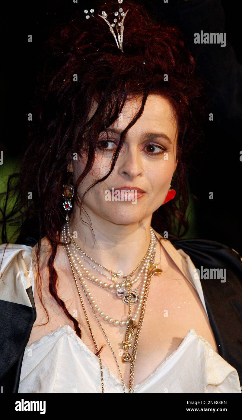 British actress Helena Bonham Carter arrives for the Royal World ...