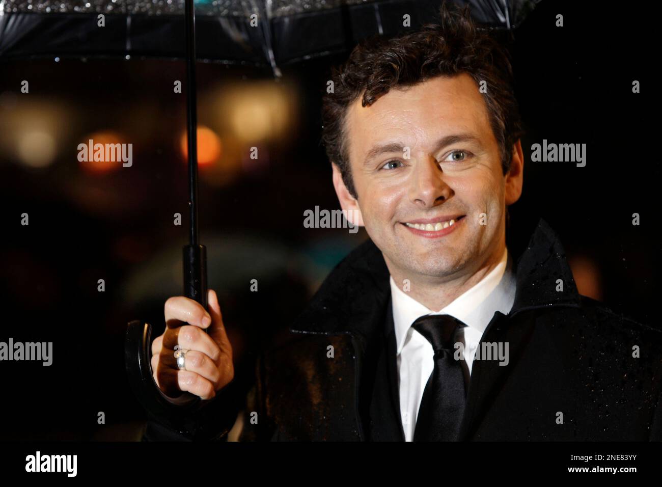 British actor Michael Sheen arrives on the red carpet for the Royal