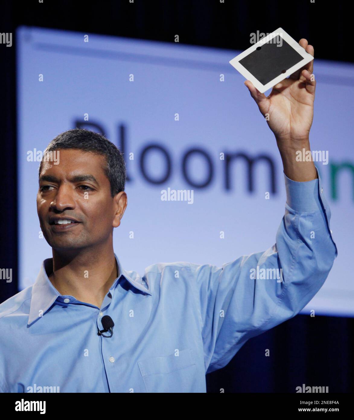 KR Sridhar, cofounder and CEO of Silicon Valley startup Bloom Energy