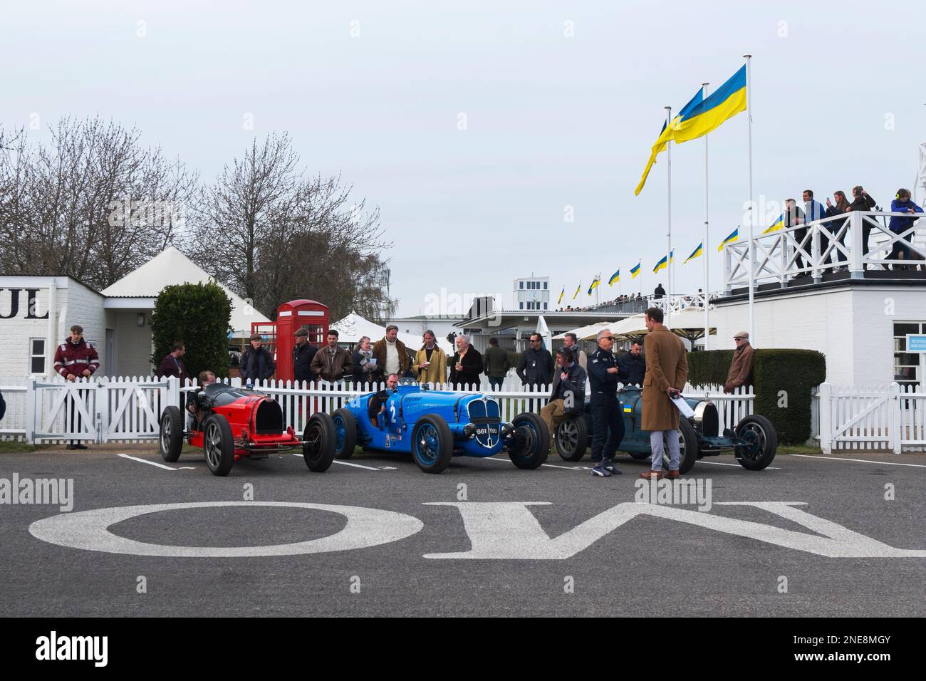 Tim Dutton Racing Tim Dutton 1934 Bugatti Type 51, Ross Keeling 1936 Delahaye 135 ...