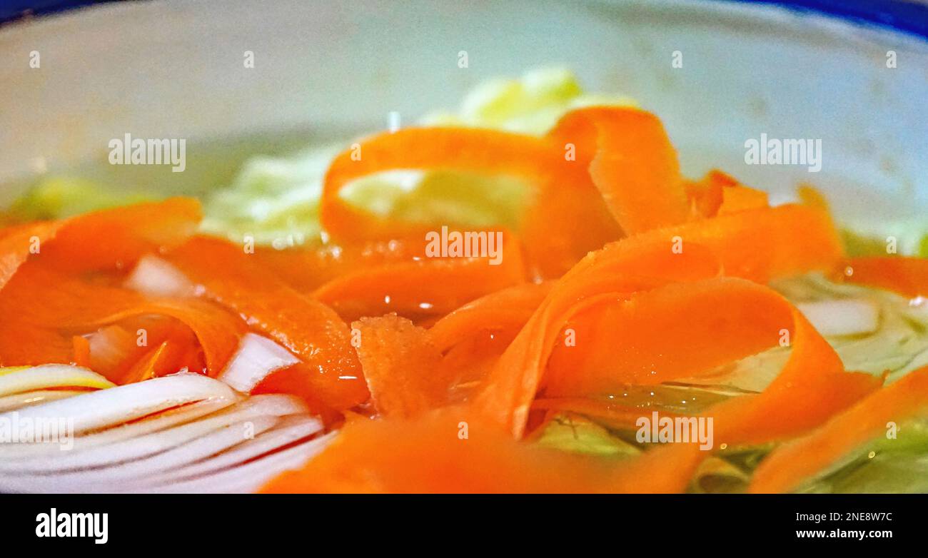 food scraps of food to throw away Stock Photo Alamy