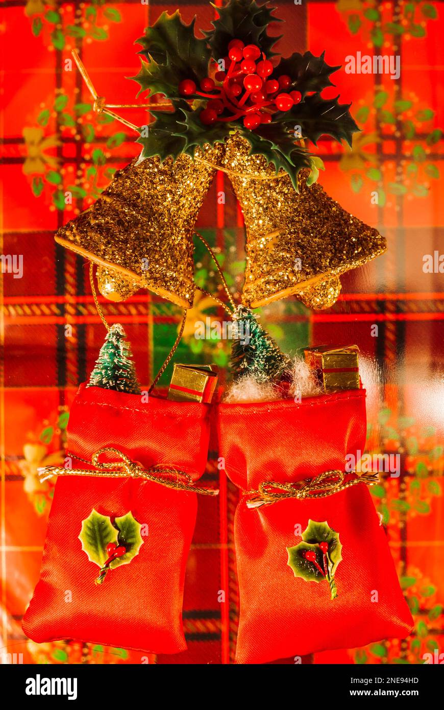 Christmas tree decorations Stock Photo Alamy