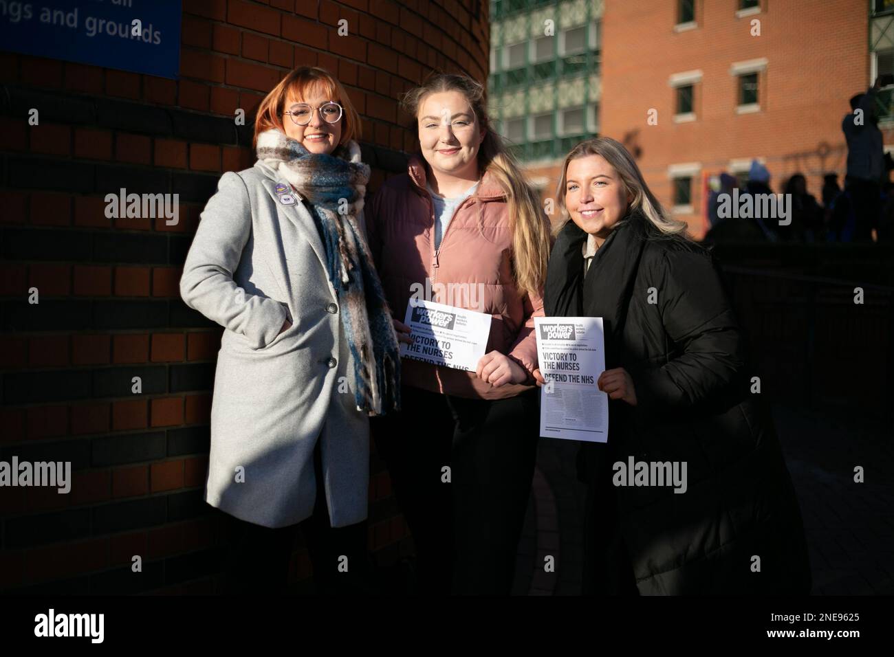 Third Year Student Nurses L R Lizzy Wave Charlotte Webb And Megan Third year student nurses l r lizzy wave charlotte webb and megan