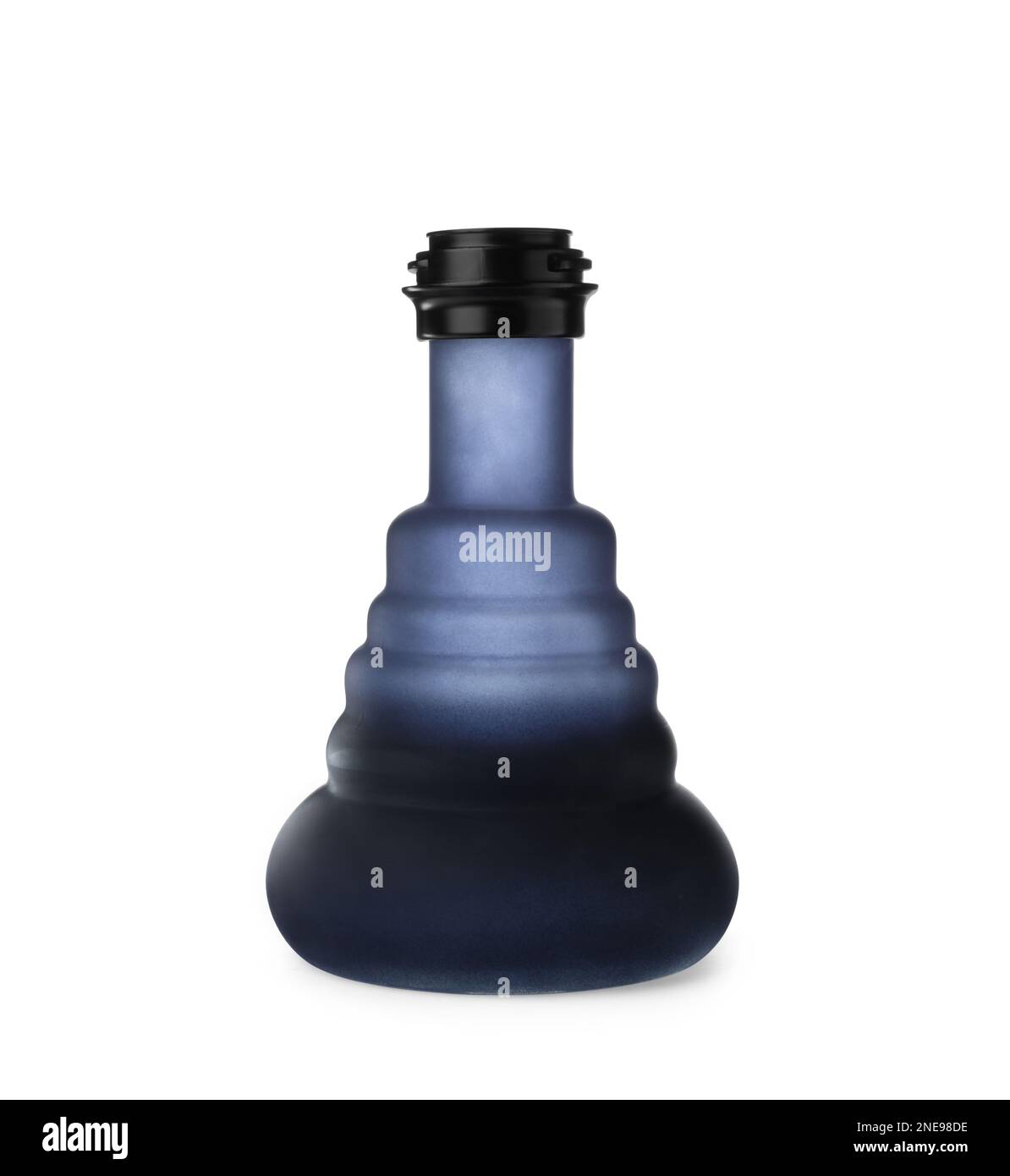 Modern empty hookah base isolated on white Stock Photo
