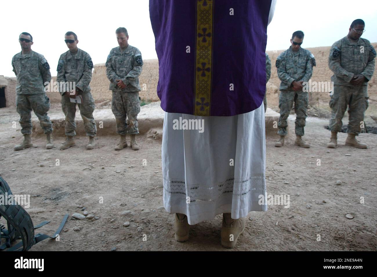 U.S. soldiers of the 1st Battalion, 17th Infantry Regiment, 5th Brigade