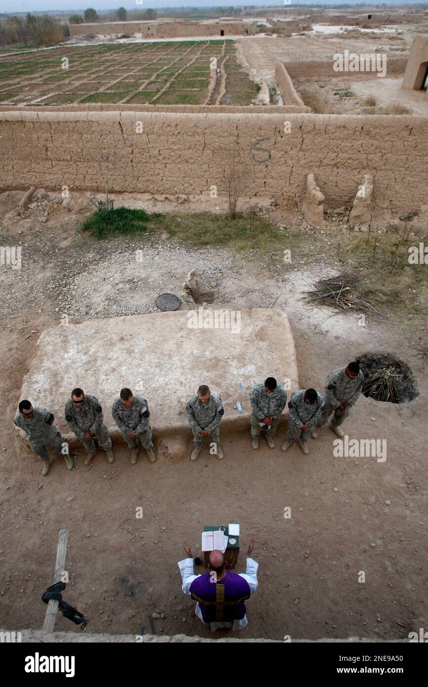 U.S. soldiers of the 1st Battalion, 17th Infantry Regiment, 5th Brigade