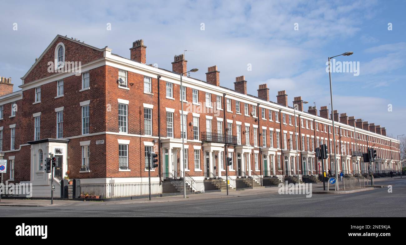 Upper parliament Street and Catharine Street junction Liverpool