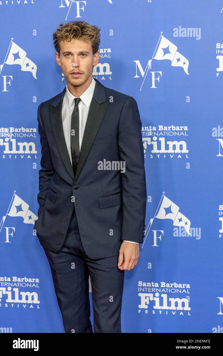 Austin Butler arrives at the 2023 Santa Barbara International Film