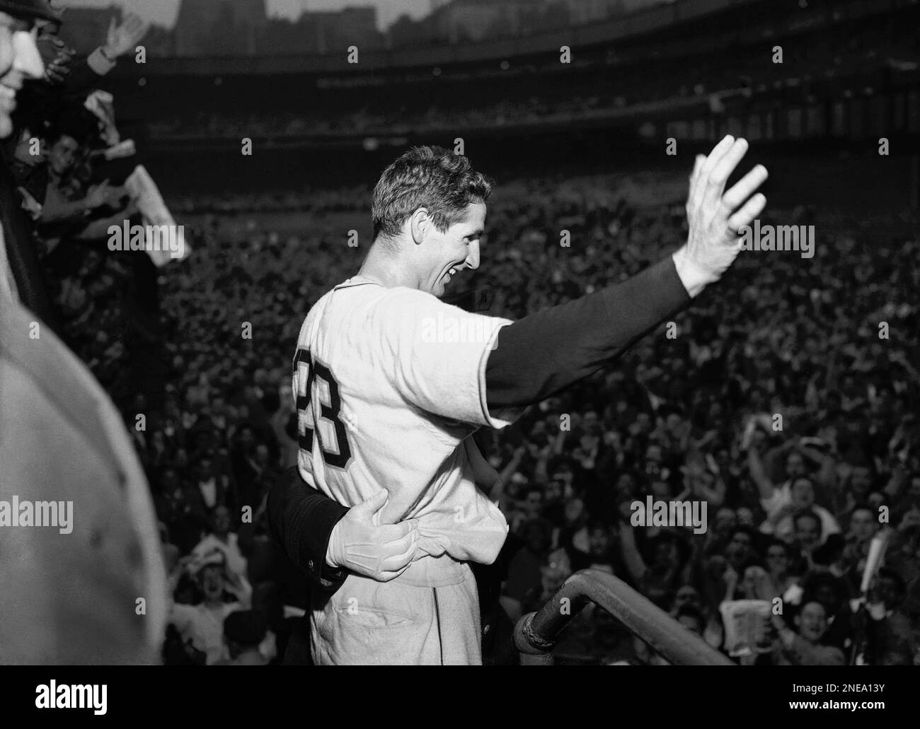 Bobby Thomson, hero of New York Giants dramatic win over Brooklyn