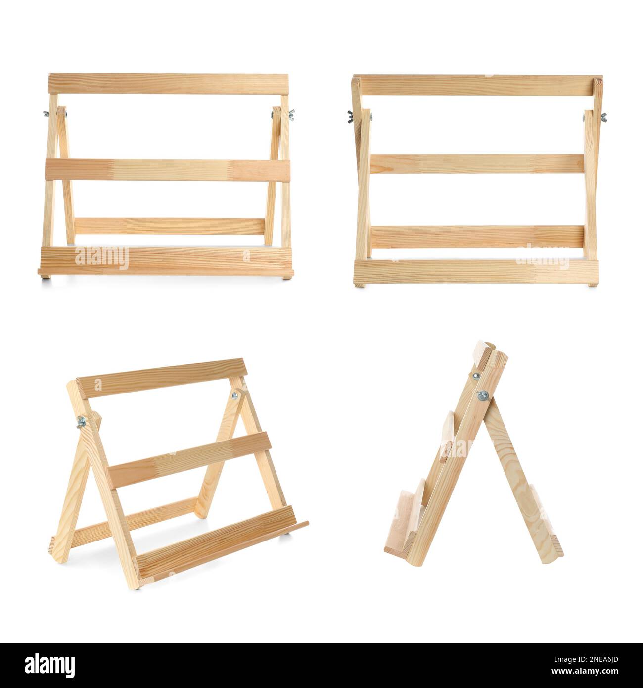 Wooden art easels hi-res stock photography and images - Alamy