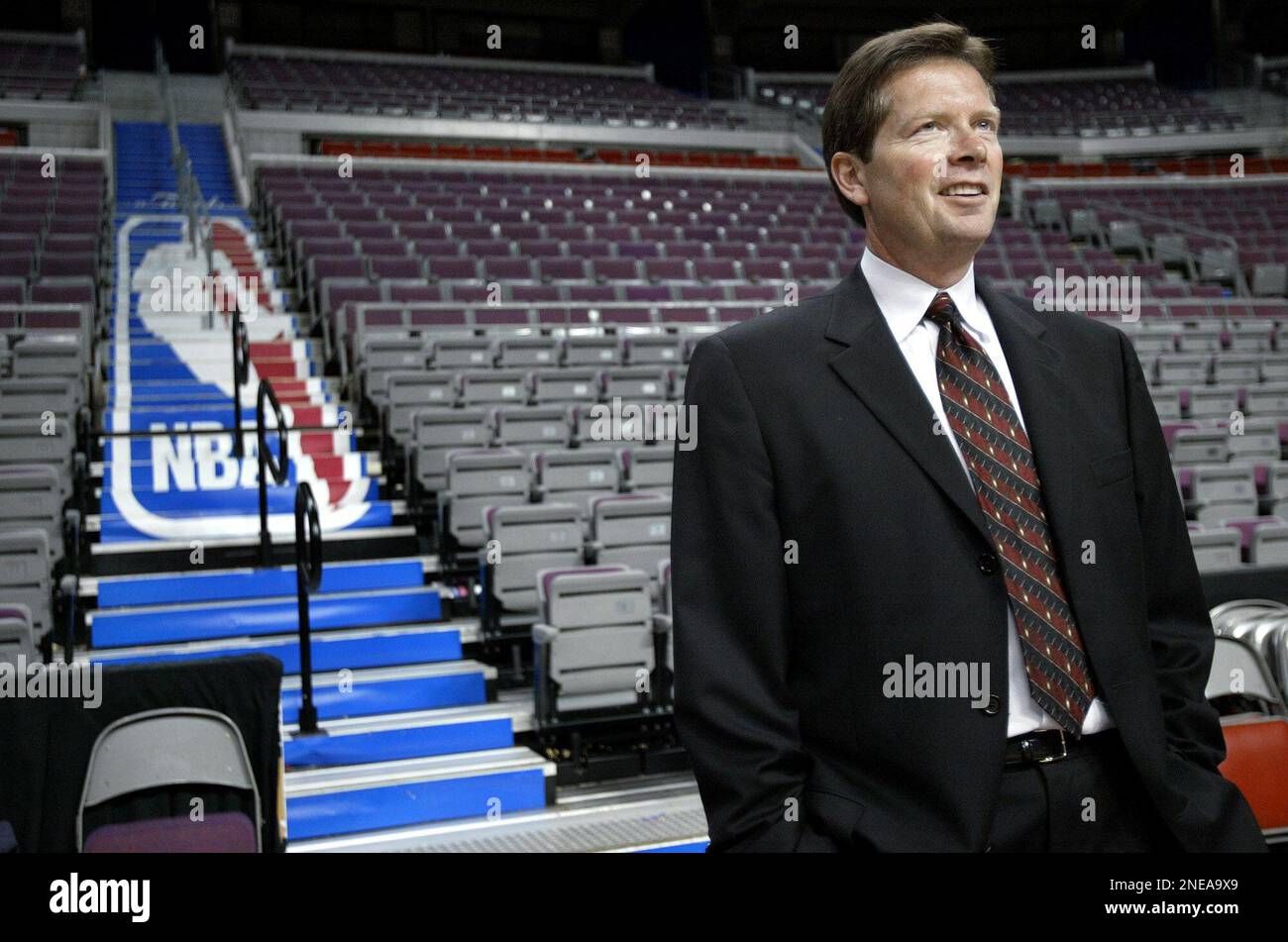 FILE This June 14, 2004, file photo shows Detroit Pistons chief