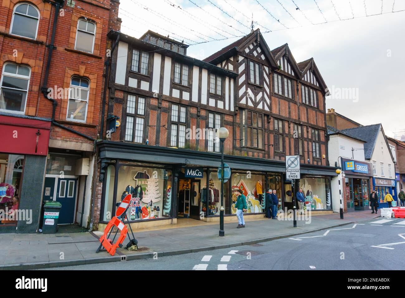 The M&Co store in the of Oswestry North Shropshire England Stock Photo